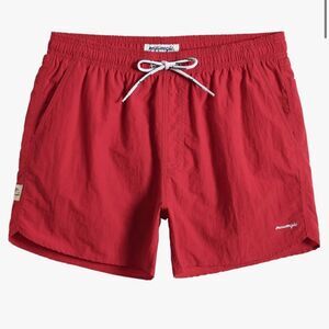 Maamgic Swim Trunks 5" Mesh Lining Quick Dry Bathing Men’s Sz XL